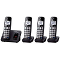 Panasonic Expandable Digital Answering System with Four Cordless Handsets